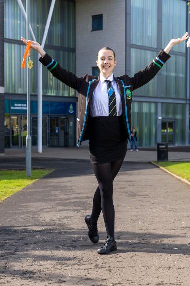 Williamwood High ballroom dancer