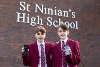 St Ninian's High twins Exam results 2025
