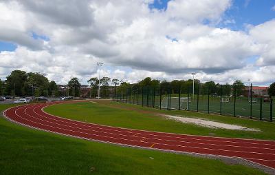 Barrhead High track Barrhead High track
