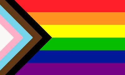 Progress pride flag