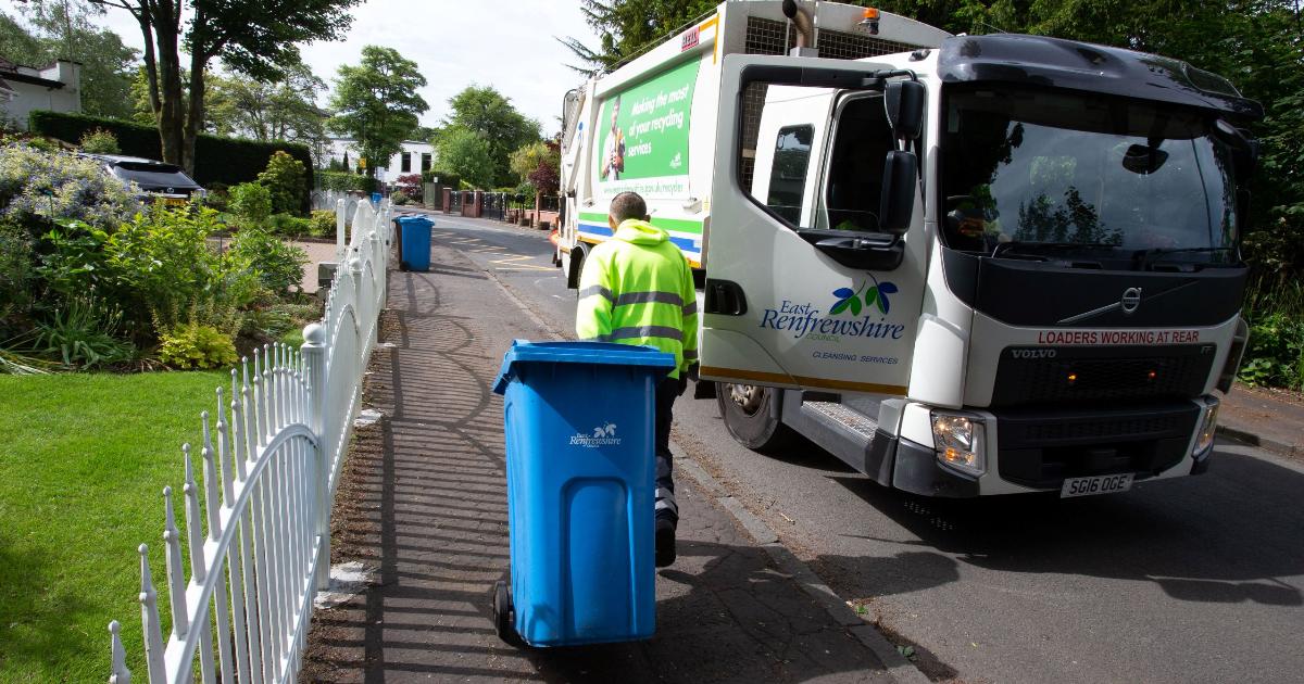 East Renfrewshire leads Scottish recycling chart East Renfrewshire