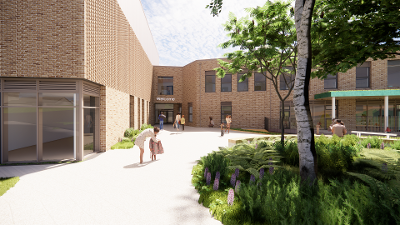 Neilston Learning Campus artist impression