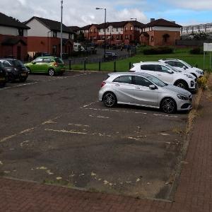 Dunterlie Resource Centre car park - after