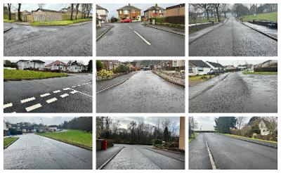 Roads resurfacing projects