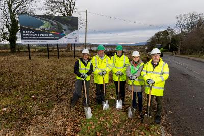 Aurs Road groundbreaking 2