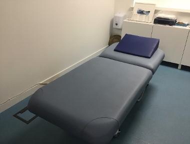 The Acupuncture Hub treatment table